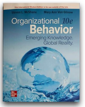 Organizational Behavior Emerging Knowledge. Global Reality ISE Paperback – International Edition, January 1, 2023