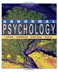 Abnormal Psychology 11th Edition