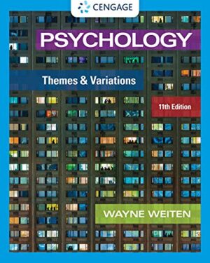 Looseleaf for Psychology Themes and Variations 11th Edition