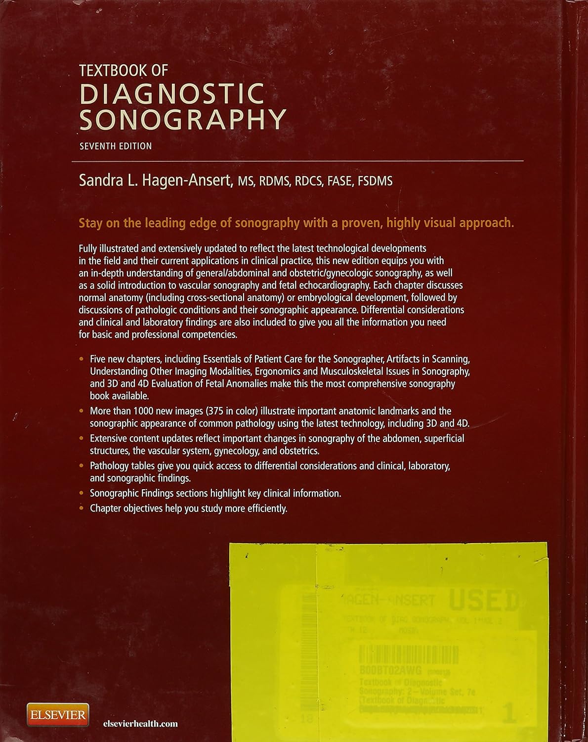 Textbook of Diagnostic Sonography 2-Volume Set 7th Edition - Image 2