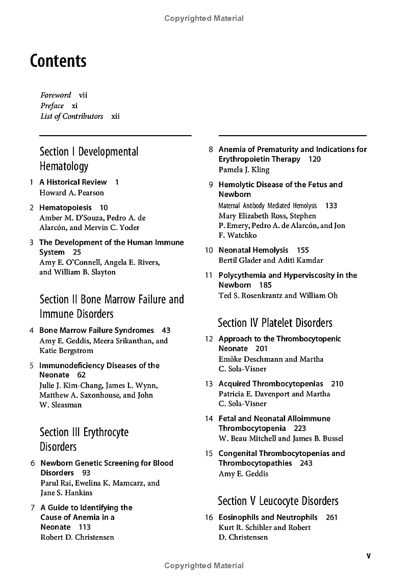 Neonatal Hematology Pathogenesis, Diagnosis, and Management of Hematologic Problems 3rd Edition - Image 5