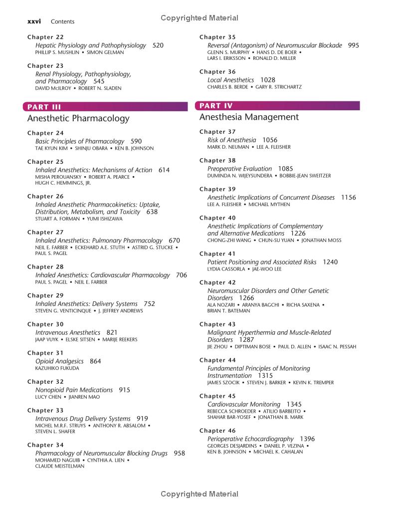 Miller's Anesthesia, 2-Volume Set 8th Edition - Image 3
