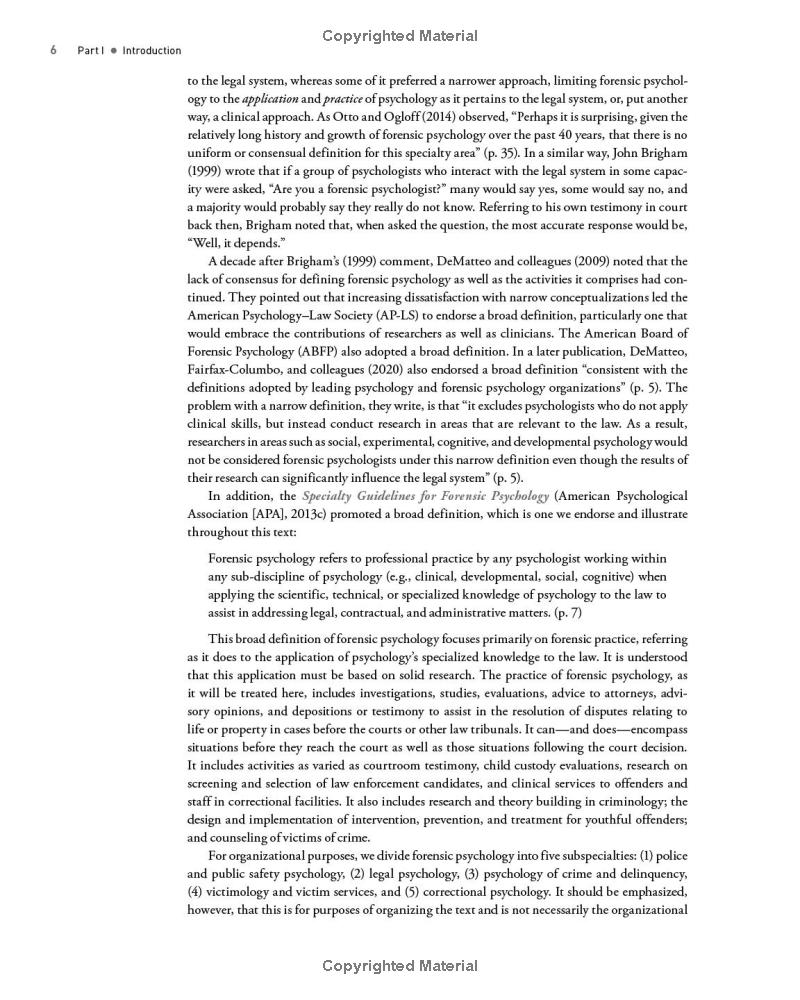 Introduction to Forensic Psychology Research and Application Seventh Edition - Image 3