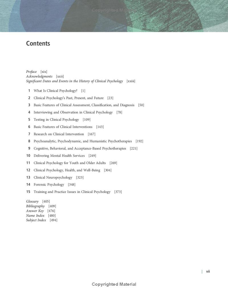 Introduction to Clinical Psychology 10th Edition - Image 2