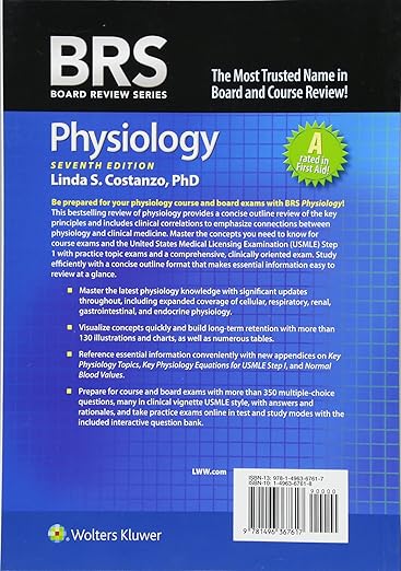 BRS Physiology (Board Review Series) 7th Edition - Image 2