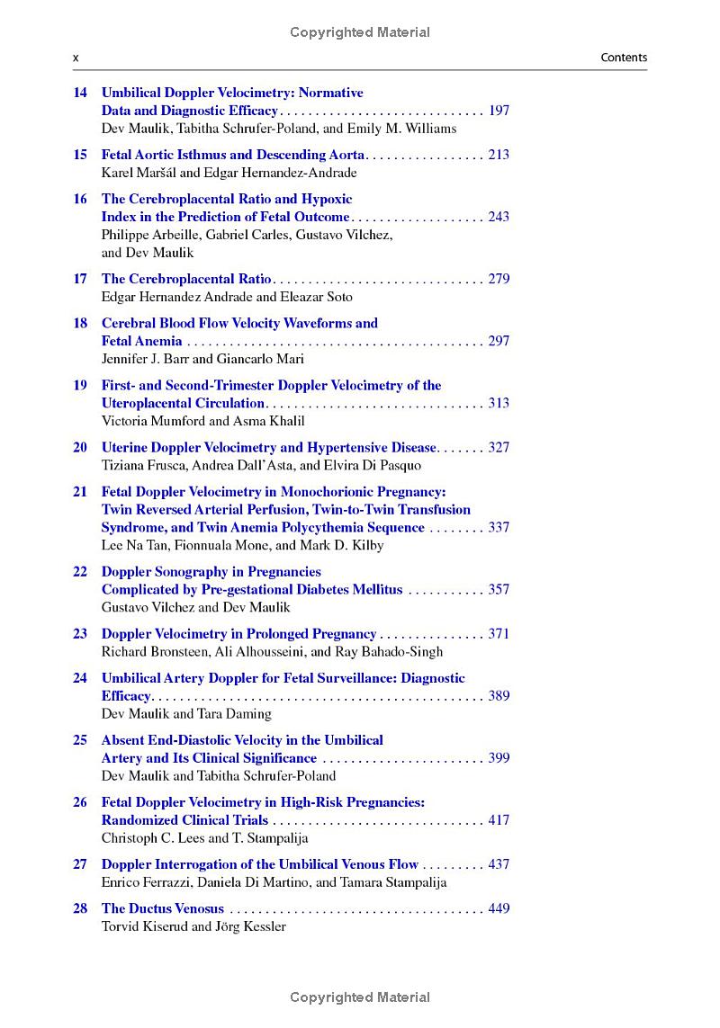 Doppler Ultrasound in Obstetrics and Gynecology Third Edition - Image 4