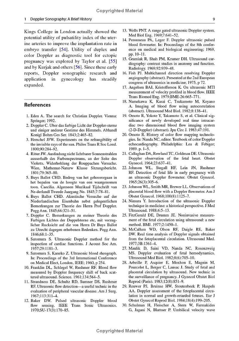 Doppler Ultrasound in Obstetrics and Gynecology Third Edition - Image 2