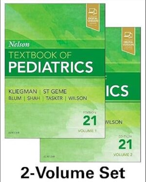 Nelson Textbook of Pediatrics 21st Edition (2-Volume Set) PDF eBook Instant Download