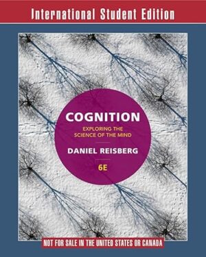 Cognition: Exploring the Science of the Mind 6th Student Edition PDF eBook Instant Download |