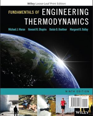 Fundamentals of Engineering Thermodynamics 9th Edition PDF eBook Instant Download