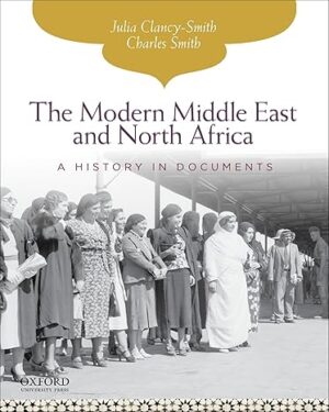 The Modern Middle East and North Africa:A History in Documents 1st Edition PDF eBook Instant Download