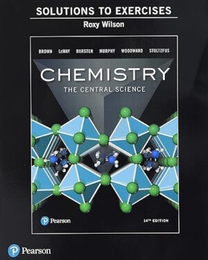 Solutions Manual to Exercises for Chemistry The Central Science  14th Edition PDF, eBook, Instant Download