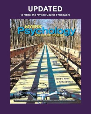 Myers' Psychology for the AP® Course 3rd Edition PDF, eBook, Instant Download