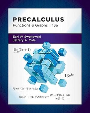 Precalculus Functions and Graphs 13th Edition PDF, eBook, Instant Download