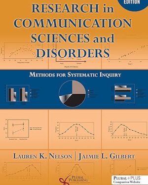 Research in Communication Sciences and Disorders Methods for Systematic Inquiry 4th Edition PDF, eBook, Instant Download