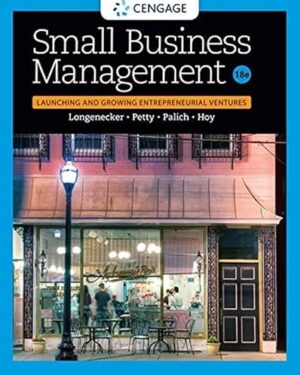 Small Business Management Launching & Growing Entrepreneurial Ventures 18th Edition PDF, eBook, Instant Download
